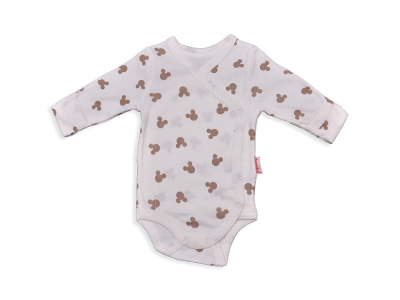 UNİSEX 1-6 AY KRUVAZE BADİ/ MİCKEY MOUSE