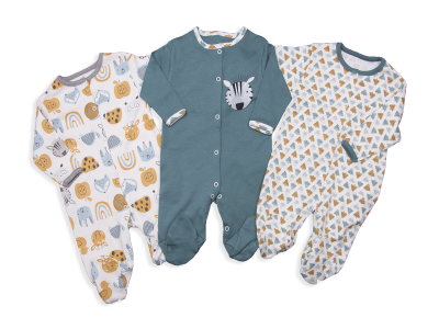 UNİSEX 3-9 AY YEŞİL AĞAÇLI TULUM