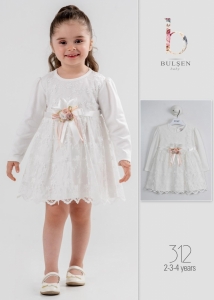 KEMERLI DANTELLI ELBISE MEVSIMLIK