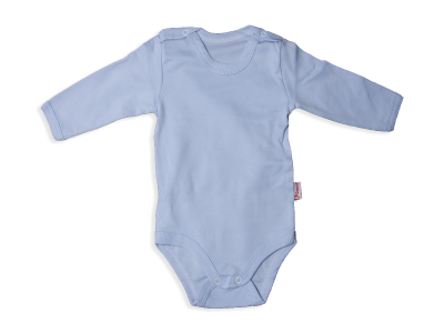 UNİSEX 12-24 AY UZUN KOLLU BADİ/ DÜZ