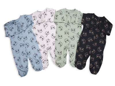 ERKEK 6-6 AY karışık desen tulum 6 ay