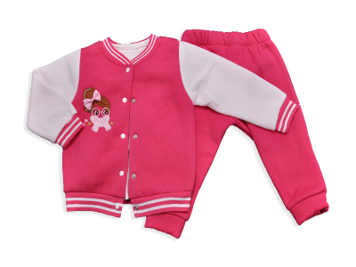 KIZ 9-24 AY CUTE GİRL BASKILI 3’LÜ TAKIM