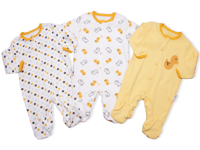 UNİSEX 3-9 AY ÖRDEK TULUM